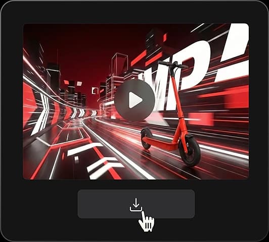 Step 3: Download the video